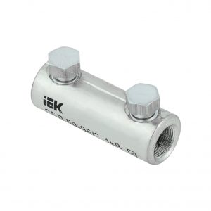 Соединитель болтовой луженый СБЛ 50-95/2 1кВ IEK
