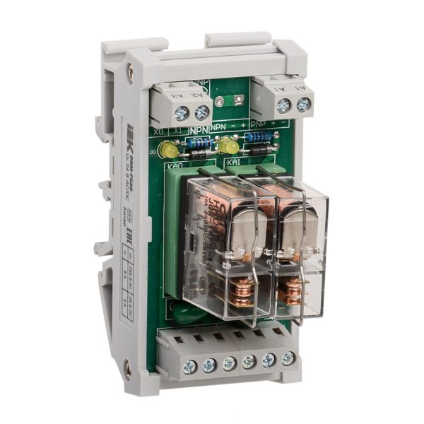 Реле интерфейсное ORM 5 2 контактные группы 24В DC/AC IEK