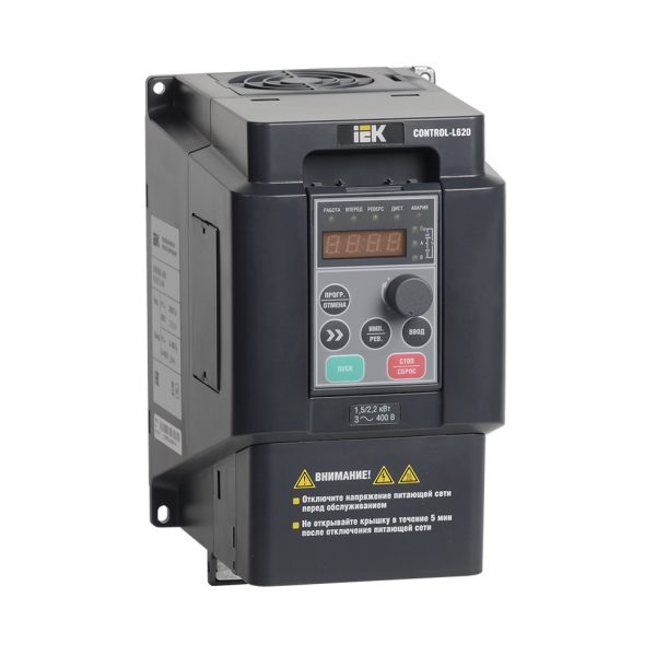 Преобразователь частоты CONTROL-L620 380В 3Ф 1,5-2,2кВт IEK