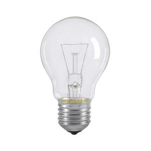 Лампа накаливания A55 шар прозрачная 60Вт E27 IEK