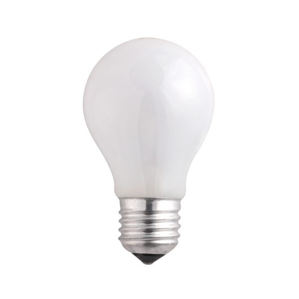 Лампа накаливания A55 A55240V40WE27 frosted 1 Лампа накаливания A55 A55240V40WE27 frosted