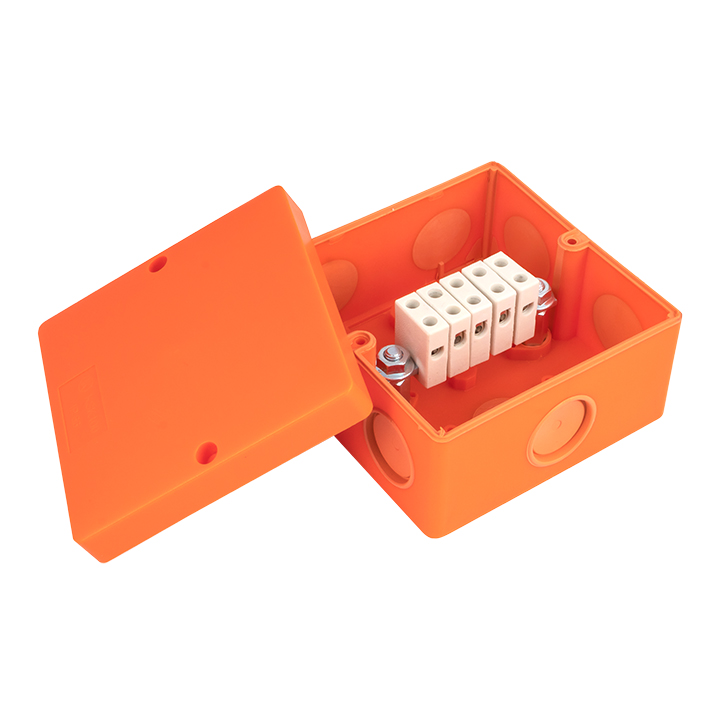 Коробка распаячная огнестойкая (101х101х62) 5 кк/1,5-6мм²/8 мв IP66 EKF PROxima
