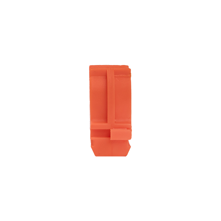 Крепеж-клипса оранжевая d16мм  (10шт.) Plast EKF PROxima