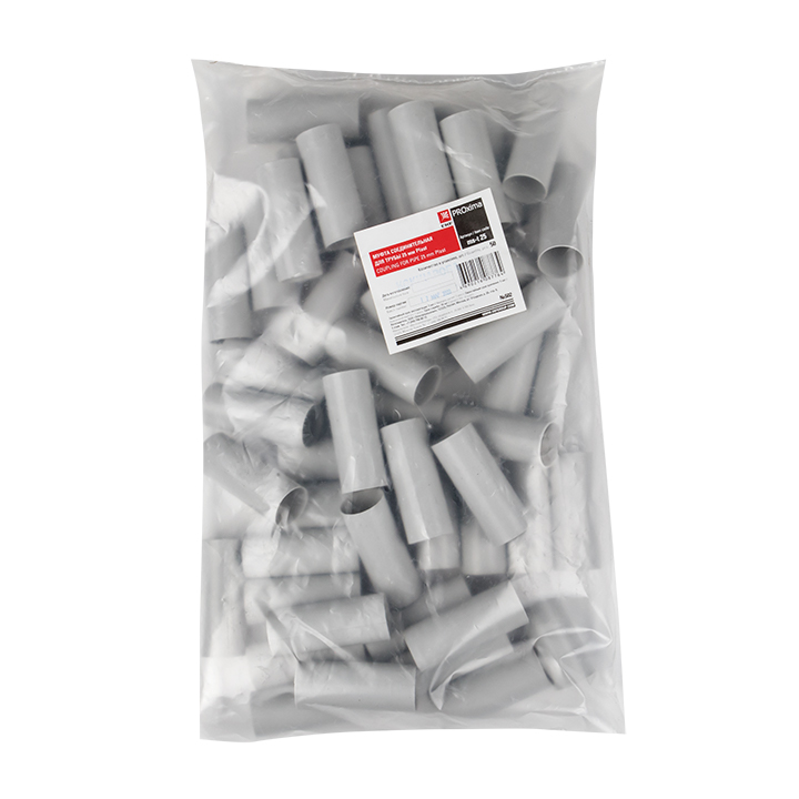 Муфта соединительная для трубы (25мм.) (50шт.) Plast EKF PROxima
