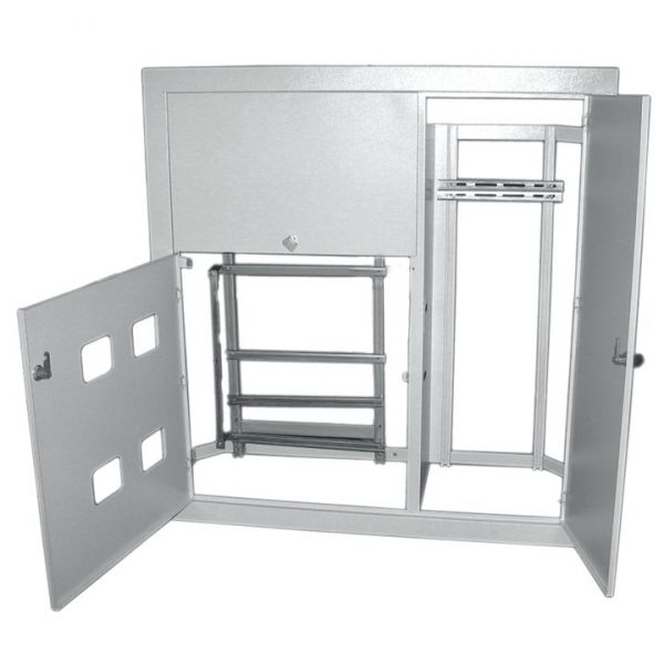 Щит этажный ЩЭ 4кв. под электронный счетчик (1010х950х160) IP31 EKF Basic