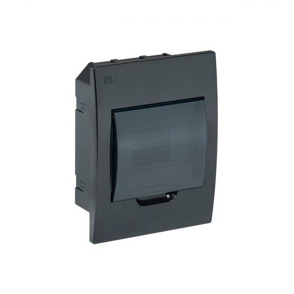 KREPTA 3 Корпус пластиковый ЩРВ-П-6 IP41 черный IEK