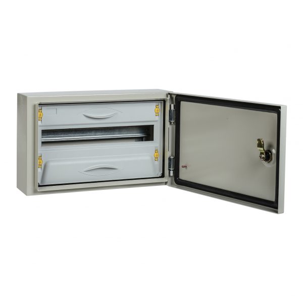 Корпус металлический распределительный ЩРн-18з-1 У2 IP54 PRO IEK
