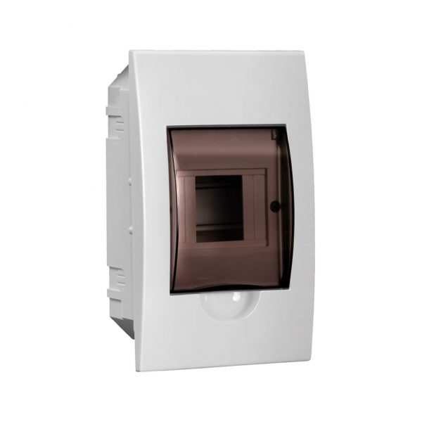 Бокс ЩРВ-П-4 модуля встраиваемый пластик IP41 LIGHT IEK