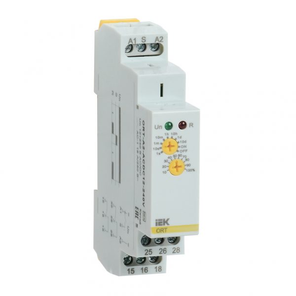 Реле задержки включения ORT 2 контакта 12-240В AС/DC IEK