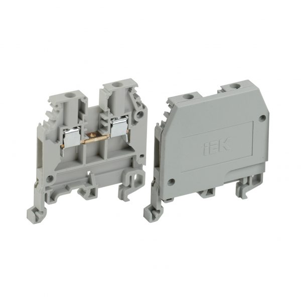 Зажим наборный ЗНИ-2,5мм2 (JXB24А) серый IEK