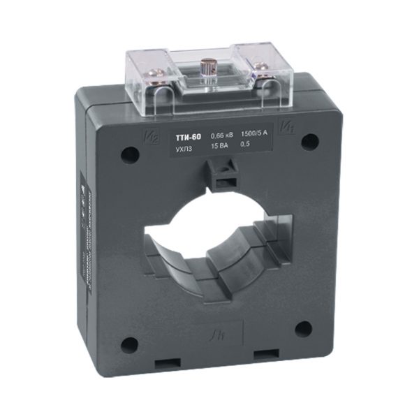 Трансформатор тока ТТИ-60 1000/5А 15ВА класс 0,5S IEK