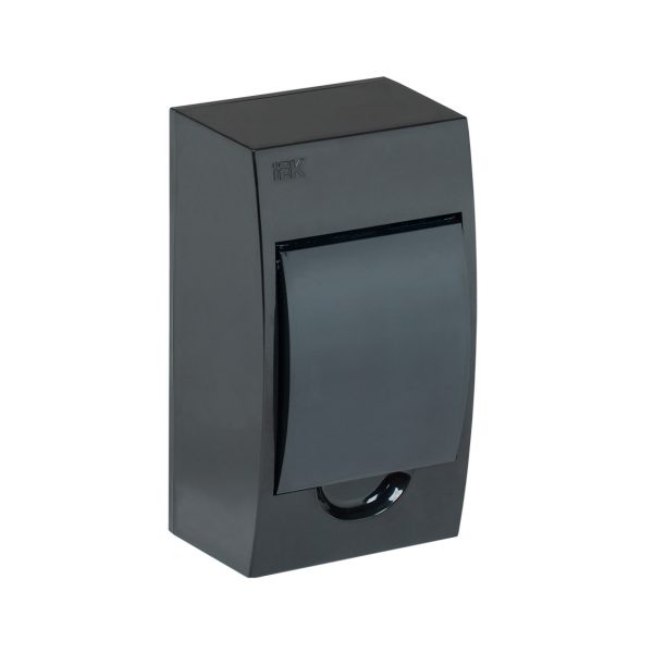 KREPTA 3 Корпус пластиковый ЩРН-П-4 IP41 черный IEK 1 KREPTA 3 Корпус пластиковый ЩРН-П-4 IP41 черный IEK
