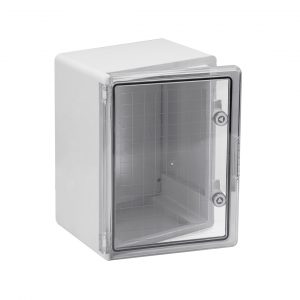Корпус пластиковый ЩМПп 400х300х220мм прозрачная дверь УХЛ1 IP65 IEK