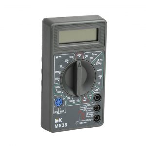Мультиметр цифровой UNIVERSAL M838 IEK