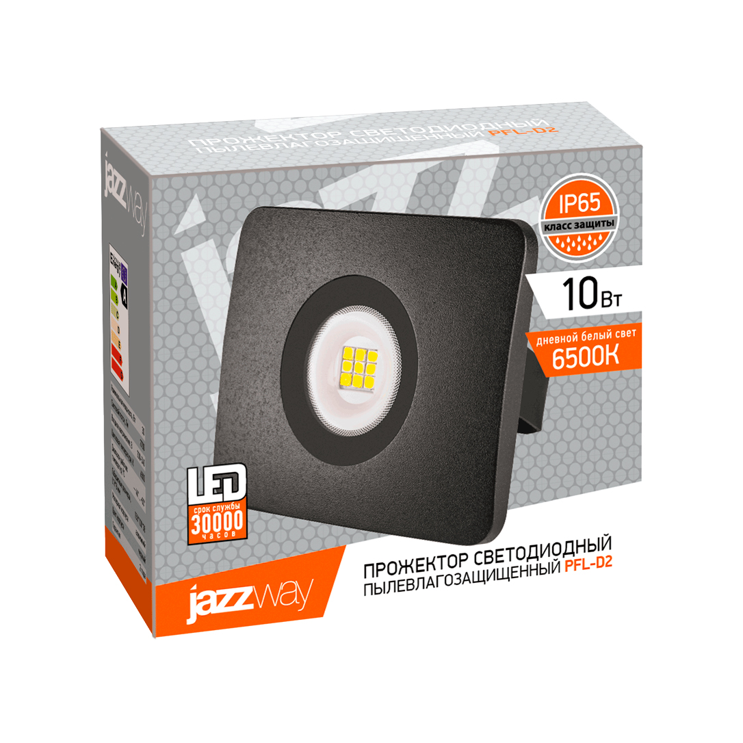 Прожектор светодиодный PFL-D2 PFL-D210w 6500K blackIP65