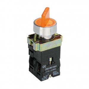 Переключатель LAY5-BK2565 на 2 положения желтый IEK