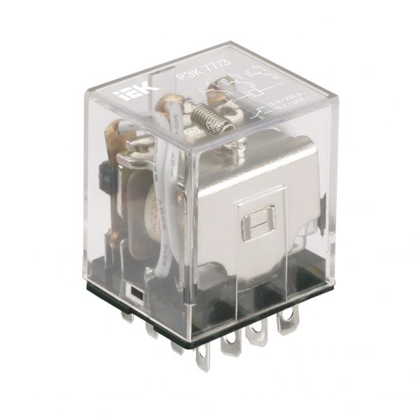 Реле промежуточное РЭК78/3(MY3) 5А 12В DC IEK