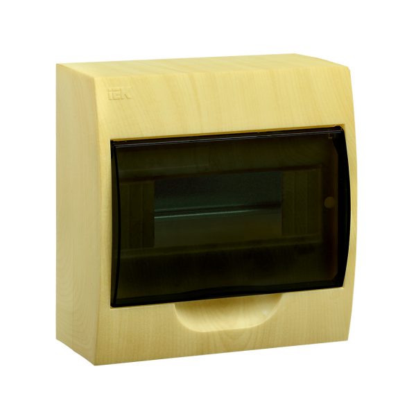 KREPTA 3 Корпус пластиковый ЩРН-П-8 IP41 сосна IEK