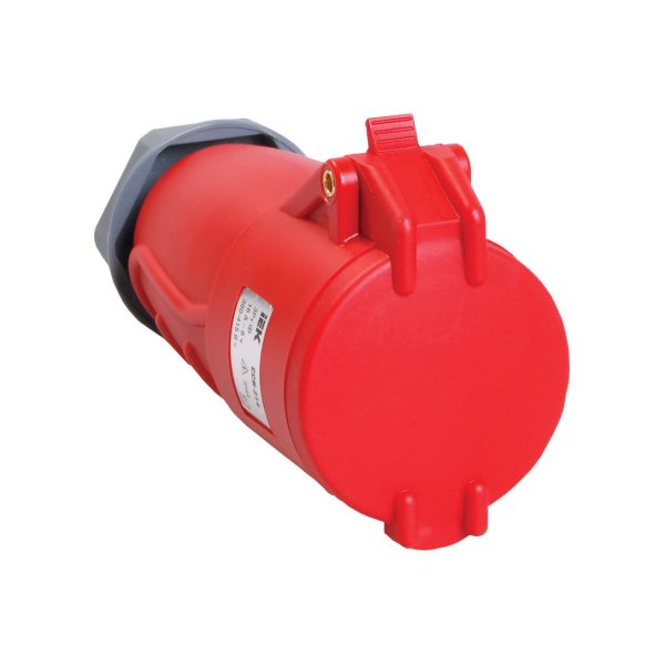 Розетка переносная ССИ-214 16А-6ч/380-415В 3Р+РЕ IP44 MAGNUM IEK