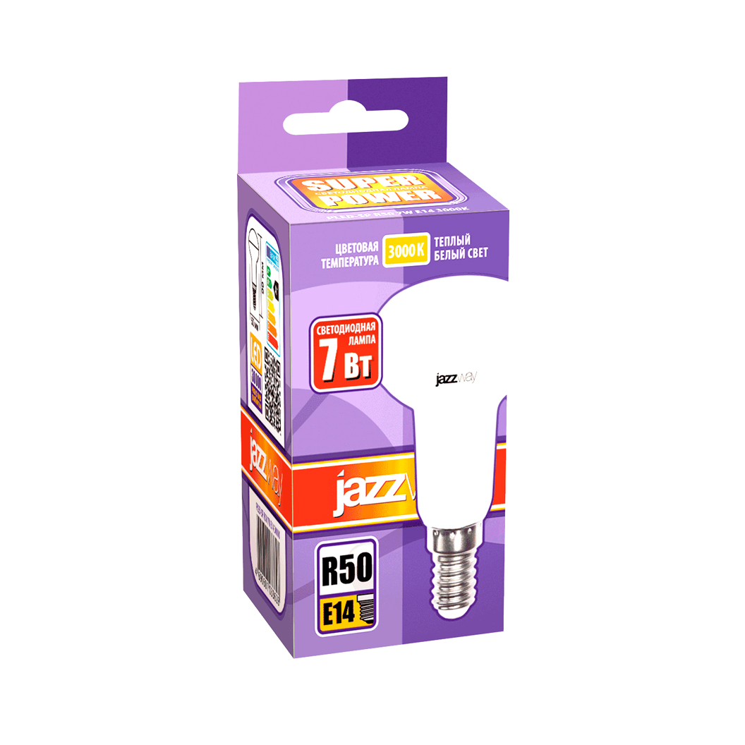 Лампа светодиодная POWER PLED-SPR507W E143000K