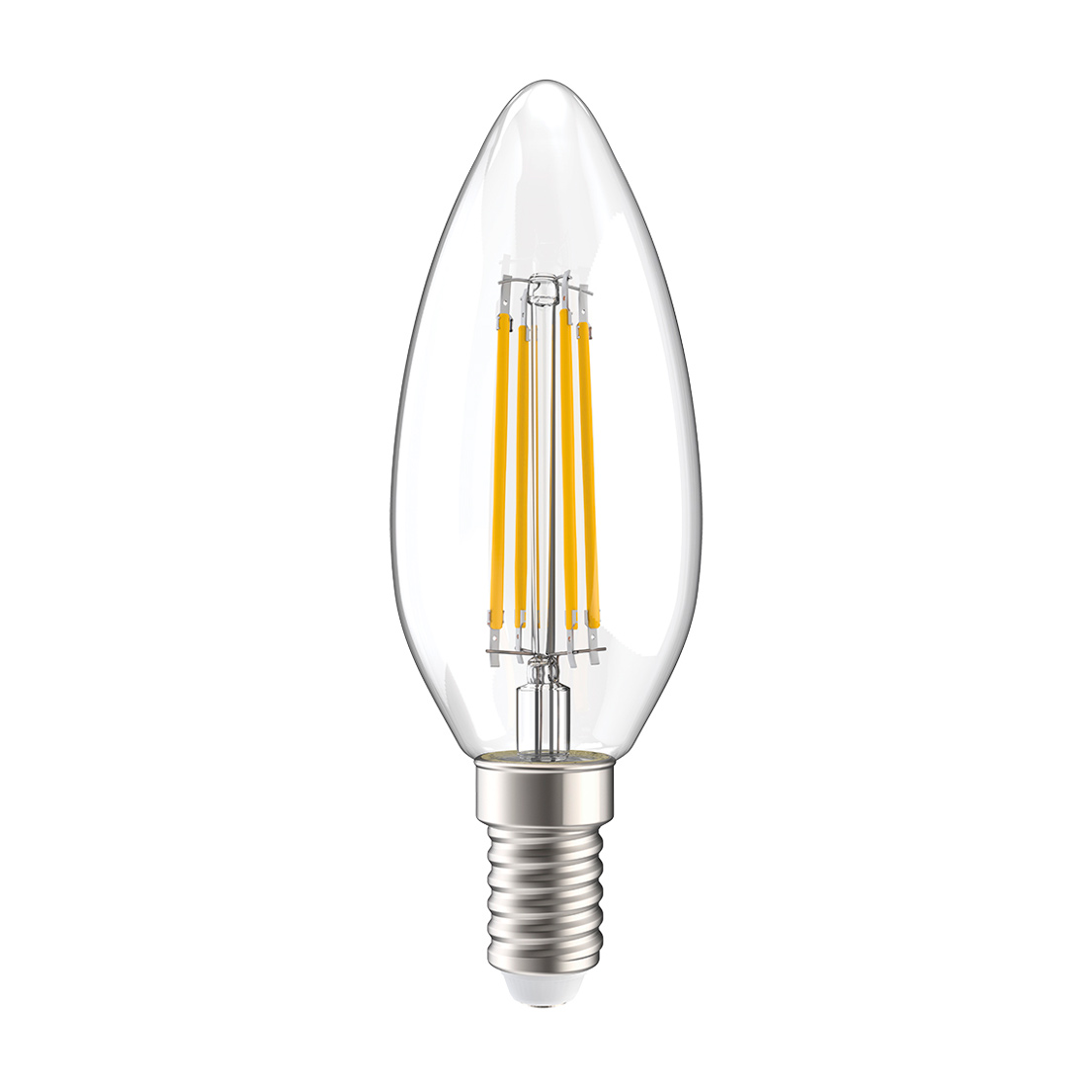 Лампа светодиодная C35 свеча прозрачная 7Вт 230В 3000К E14 серия 360° IEK