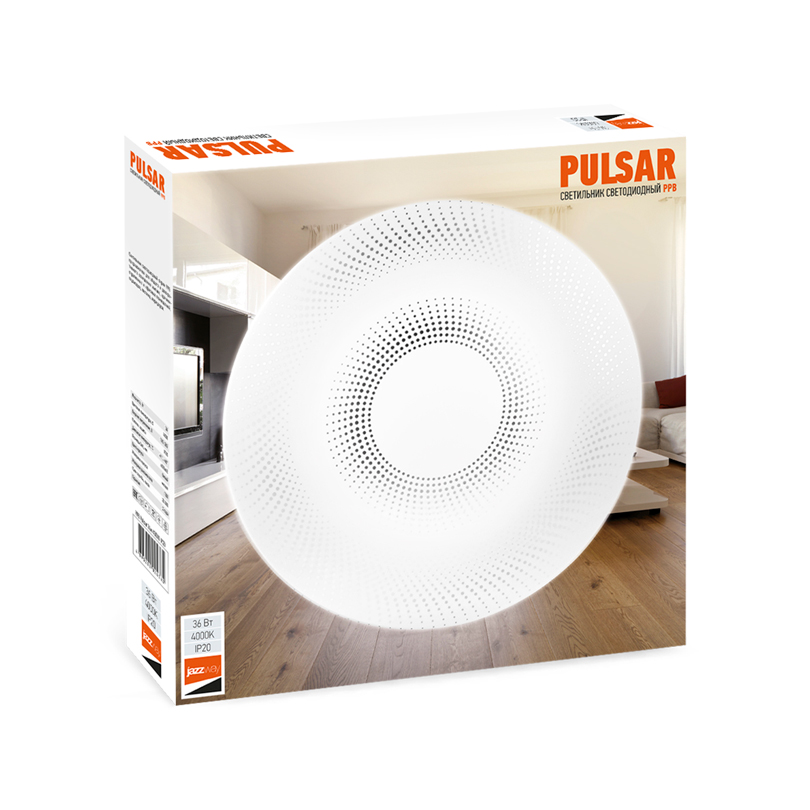 Светильник светодиодный настенно-потолочный PPB PULSAR 36W 36W 4000K IP20