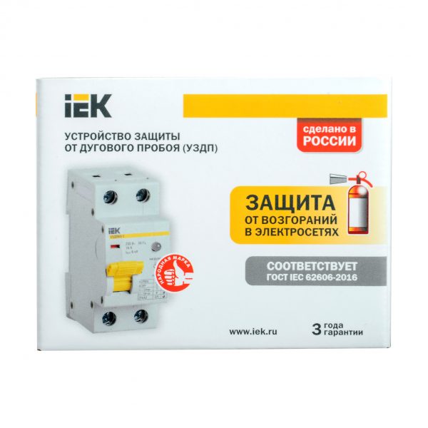Устройство защиты от дугового пробоя УЗДП63-1 32А IEK