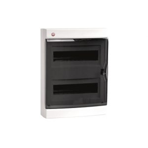 Щиток настен с дверц 24мод IP41 бел с усил клем блок 2х87308