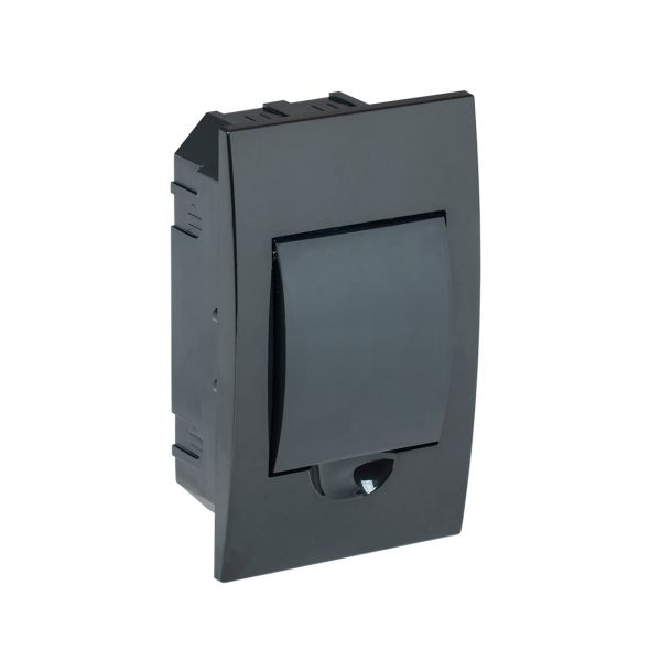 KREPTA 3 Корпус пластиковый ЩРВ-П-4 IP41 черный IEK