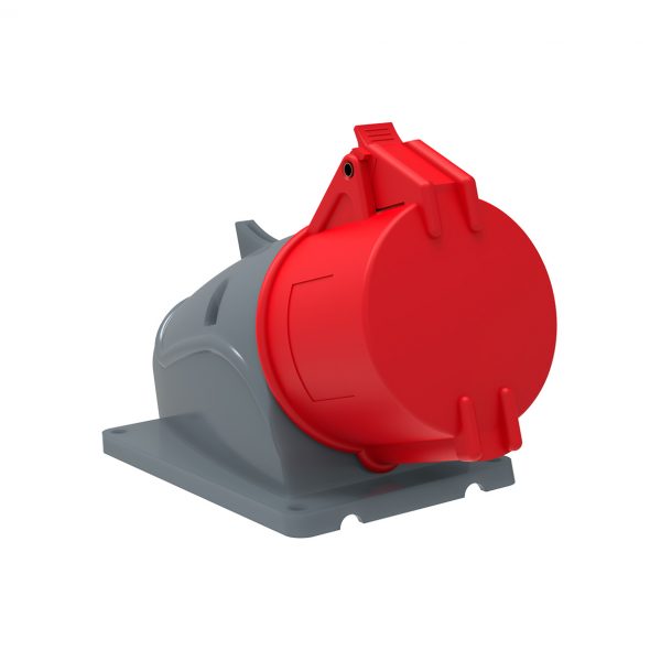 Розетка стационарная ССИ-125 32А-6ч/200/346-240/415В 3Р+РЕ+N IP44 MAGNUM IEK