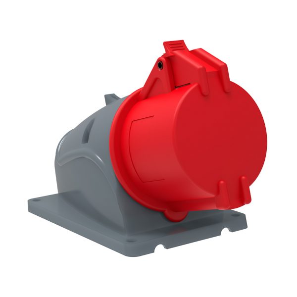 Розетка стационарная ССИ-124 32А-6ч/380-415В 3Р+РЕ IP44 MAGNUM IEK