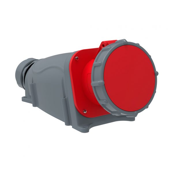 Розетка стационарная ССИ-145 125А-6ч/200/346-240/415В 3Р+РЕ+N IP67 MAGNUM IEK