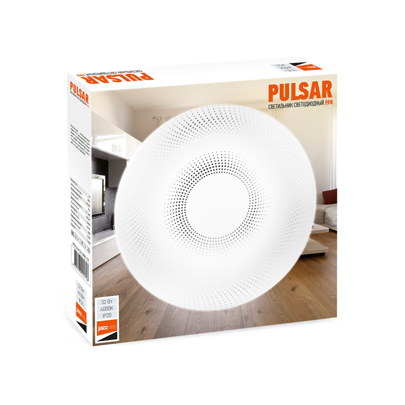 Светильник светодиодный настенно-потолочный PPB PULSAR 32W 32W 4000K IP20