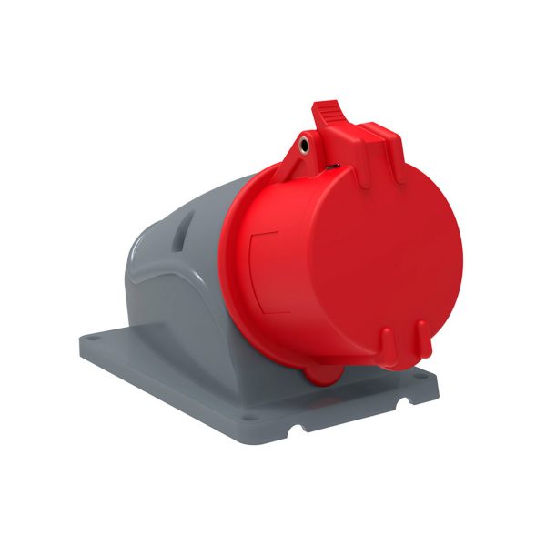 Розетка стационарная ССИ-115 16А-6ч/200/346-240/415В 3Р+РЕ+N IP44 MAGNUM IEK