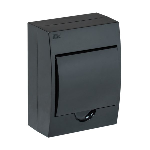 KREPTA 3 Корпус пластиковый ЩРН-П-6 IP41 черный IEK
