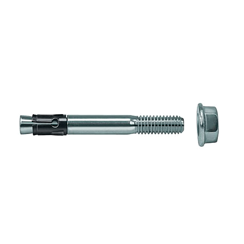 FNA II M6 6х51/5 M6 анкер Fischer с резьбой и фланцевой гайкой оцинкованная сталь