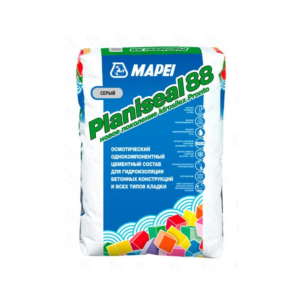 Обмазочная гидроизоляция Planiseal 88