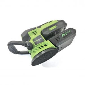 Эксцентриковая шлифовальная машина GreenWorks G24ROS