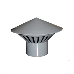 Зонт + дефлектор для воздуховода d= 125 мм