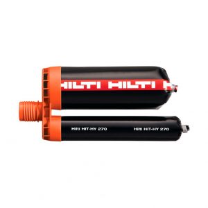 500 мл HIT-HY 270 Химический анкер Hilti для крепления в кирпиче