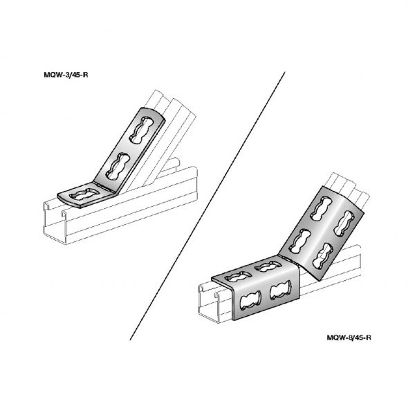 MQW 45°/135° 45 ° Уголок HILTI 45°