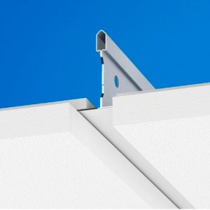 Акустическая потолочная панель с поверхностью Akutext FT Focus Lp Technical Tile 600x600 20