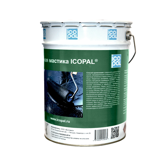 Мастика гидроизоляционная Icopal