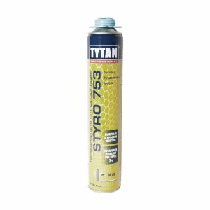 Клей для наружной теплоизоляции TYTAN Professional Styro 753 GUN 750 мл