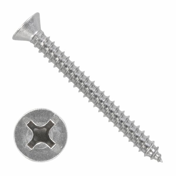 Саморез 6,3x70 DIN7982 (головка потайная), A2