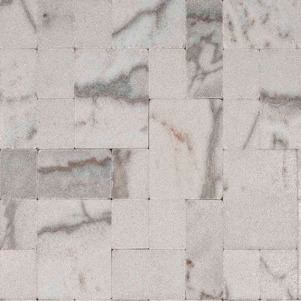 Мраморная мозайка Étage blanc 500 x 500 x 10