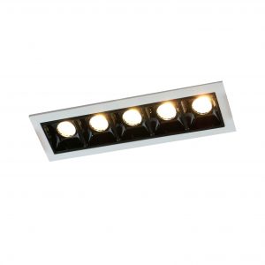 Встраиваемый светодиодный светильник Arte Lamp Grill A3153PL-5BK