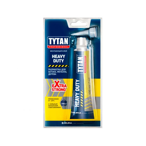 Монтажный клей TYTAN Professional Heavy Duty, 100 мл.