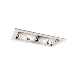 Встраиваемый светильник Arte Lamp Cardani Semplice A5949PL-2WH