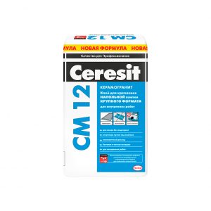 Клей для плитки Ceresit CM 12 (керамогранит) 25 кг